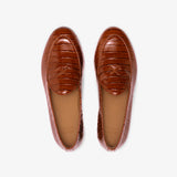 Men's Cognac Full Croc Milano Loafer