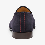 Men's Navy Suede Milano Loafer