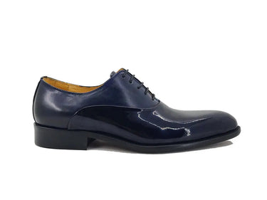 Carrucci Shoes Mixed Media Patent Leather Oxford