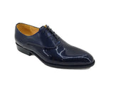 Carrucci Shoes Mixed Media Patent Leather Oxford