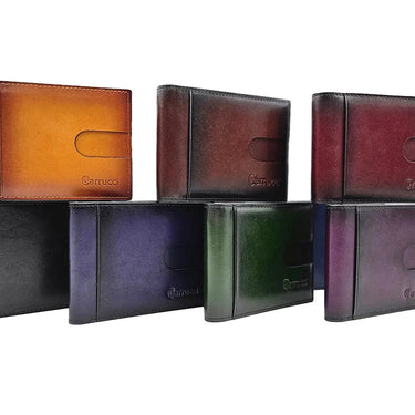 Money Clip Bifold Wallet in Navy