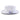 Montique Collins Pinch Front Color Bottom Straw Fedora in White / Lavender