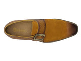 Carrucci Shoes Multi Media Buckle Monkstrap Shoe