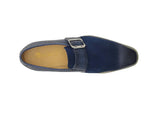 Carrucci Shoes Multi Media Buckle Monkstrap Shoe