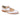 Giovanni Nico Wingtip Perforated Derby in White Natural #color_ White Natural