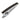 Black Carbon Fiber Stainless Steel Tie Clip in #color_
