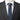 Navy Floral Tie and Pocket Square Gift Set in #color_