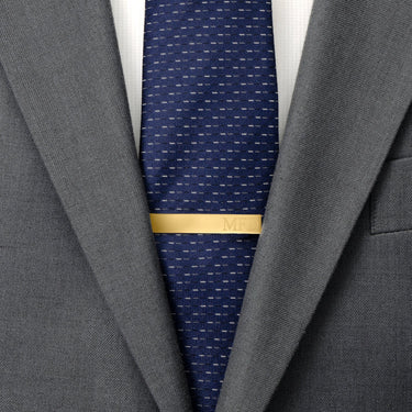 Best Day Ever Gold Engravable Tie Bar