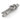 Silver Knot Rope Tie Clip