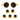 Gold and Onyx 5-Stud Set in #color_