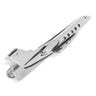 3D Airplane Tie Clip in #color_