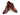 Paul Parkman Men's Burnished Leather Handmade Oxfords in Brown