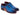 Paul Parkman Men's Opanka Construction Hand-Painted Oxfords in Blue in ----- #color_ -----