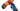 Paul Parkman Men's Opanka Construction Hand-Painted Oxfords in Blue in #color_