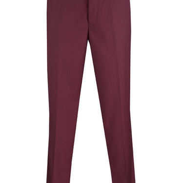 Vinci Burgundy Slim Fit Dress Pants - OS-900