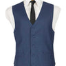 Vinci Blue Regular Fit Vest - OV-900
