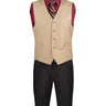 Vinci Khaki Regular Fit Vest - OV-900