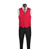 Vinci Red Regular Fit Vest - OV-900
