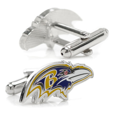NFL Baltimore Ravens Cufflinks and Shield Tie Bar Gift Set