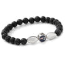 NFL New England Patriots Beaded Bracelet in #color_