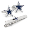 NFL Dallas Cowboys Cufflinks and Tie Clip Gift Set in #color_