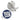 NFL New York Giants Cufflinks and Tie Bar Gift Set in #color_