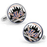 MLB New York Mets Baseball Cufflinks in #color_