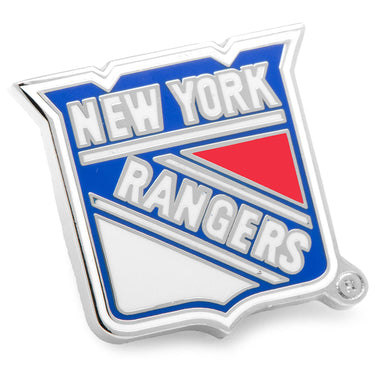 NHL New York Rangers Cufflinks and Lapel Pin Gift Set