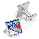 NHL New York Rangers Cufflinks & Tie Bar Gift Set