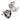 NFL Las Vegas Raiders Cufflinks and Tie Bar Gift Set in #color_