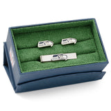 NFL Seattle Seahawks Cufflinks and Tie Clip Gift Set