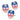 MLB Chicago Cubs Sugar Skull Cufflinks & Lapel Pin Gift Set in #color_