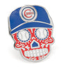 MLB Chicago Cubs Sugar Skull Lapel Pin