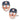 MLB Houston Astros Sugar Skull Cufflinks in #color_