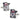 MLB Minnesota Twins Minnie & Paul Cufflinks in #color_