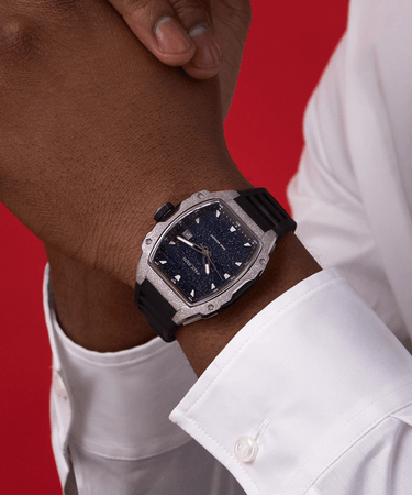 Paul Rich US Astro Abyss Silver Steel Watch