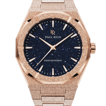 Paul Rich US Frosted Star Dust II Rose Gold Watch