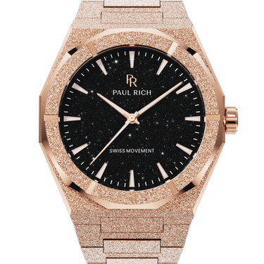 Paul Rich US Frosted Star Dust II Rose Gold Watch