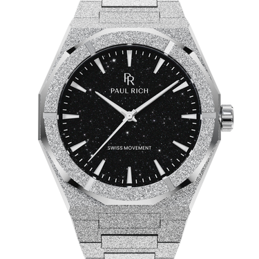 Paul Rich US Frosted Star Dust II Silver Watch