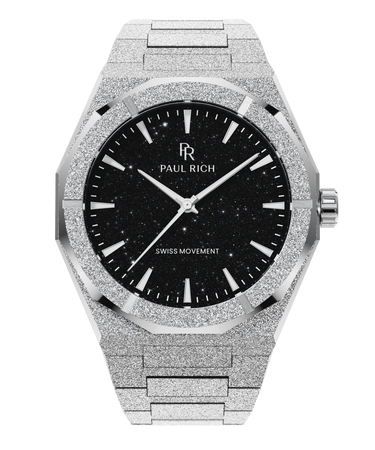 Paul Rich US Frosted Star Dust II Silver Watch