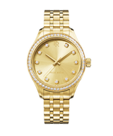 Paul Rich US Crystelle All Gold Luxury Watch