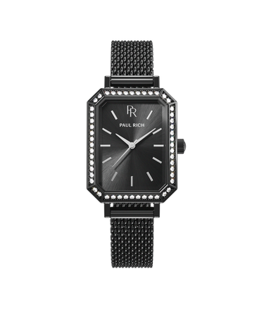 Paul Rich US Icon Black Steel Luxury Watch