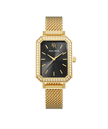 Paul Rich US Icon Gold Black Luxury Watch
