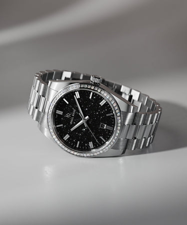 Paul Rich US Legacy Silver Black Aventurine Watch
