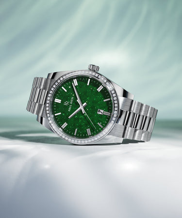 Paul Rich US Legacy Silver Green Aventurine Watch