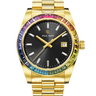 Paul Rich US Limited Rainbow Legacy Gold Watch in #color_