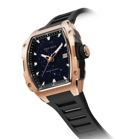 Paul Rich US Astro Classic Eclipse Gold Watch