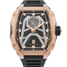 Paul Rich US Astro Meteora Zenith Gold Watch in #color_
