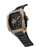 Paul Rich US Astro Skeleton Eclipse Gold Watch