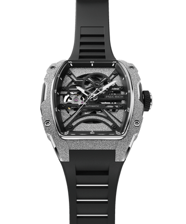 Paul Rich US Astro Skeleton Abyss Silver Watch